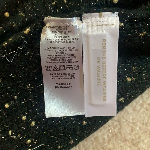 AT Shimmer Sweater Skirt - Picture 3 of 3